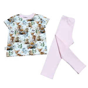 T-särk/retuusid komplekt 80/86